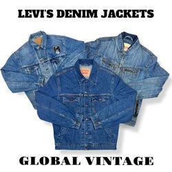 Levis Denim Jacket - 17 Pieces ( GV-247 )