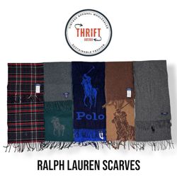 #VV612 Ralph Lauren Scarves 30PCs