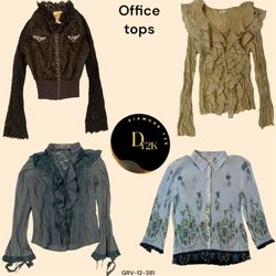 Chic Y2K Office Tops Collection (GRV-12-381)