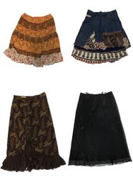 Y2K Floral skirts S-832