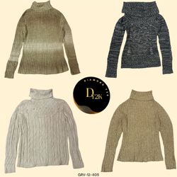 Y2K Vintage Turtleneck Sweater – Retro Chic Style ..