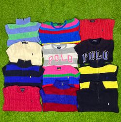 DT:02 polo 1/4zip & cable Knits