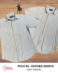 Polo Ralph Lauren Oxford Shirts 15pcs Half Sleeve