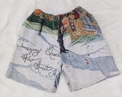 CR3226 Rework Tapestry Shorts - 15 Pcs