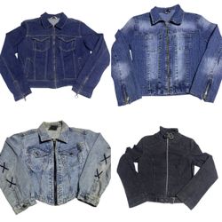 Veste en denim de l'ère Britney Y2K 25 pièces :10: