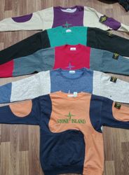 Sudadera Stone Island de estilo retrabajado 25 piè..