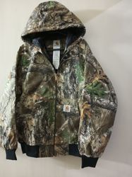 Giacca con cappuccio Carhartt Realtree Rework Styl..