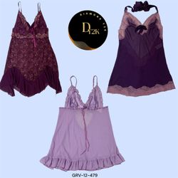 Collection de Lingerie Violette Y2K – Avec Victori..