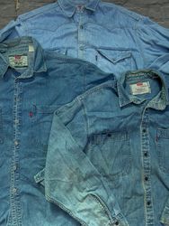 Levis Denim Shirts 20 Pieces