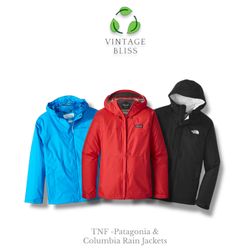 Patagonia -The North Face & Columbia Rain Jackets