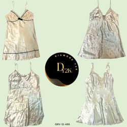 Vintage Y2K White Slip Dresses - Featuring Victori..