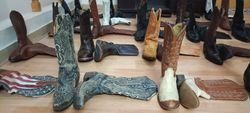 G0117 Vintage Leather Cow Boy Boots - 25 pieces