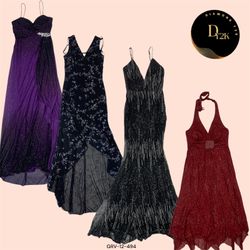 Y2K Glittery Glam: Ruby Rox & More Dresses (GRV-12..