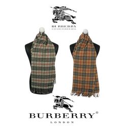 Écharpes Burberry – 100 % véritable cachemire/lain..