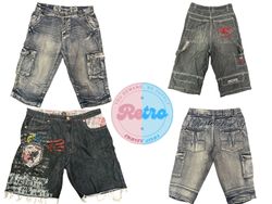 Y2K Hip Hop Denim Shorts  inclusive South Pole: 6 ..