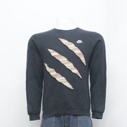 Sweatshirts à patchs reworking
