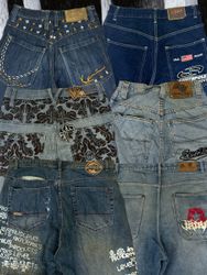 Y2k Hip Hop Baggy Jeans 20 Pcs(C6)