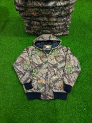 Veste à capuche à imprimé jungle Rework style Carh..
