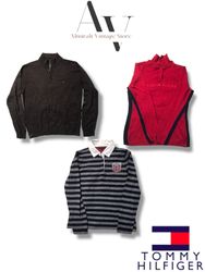 Tommy Hilfiger half zippers  8 pcs