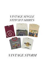 Vintage Single Stitch T-Shirts