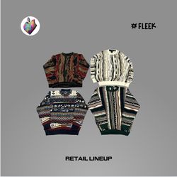 Pulls style Coogi - 100 pièces