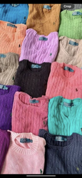 Ralph Lauren cable knit sweaters - 50 pieces