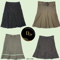 Cozy Chic: Y2K Wool Skirts (GRV-1-028)