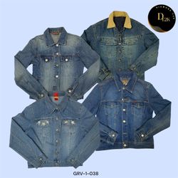 Classic Y2K Denim Jackets" (GRV-1-038)