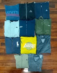 G0127 Vintage Mix Branded Hoodies 11 Pieces