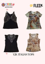 CR3271 Y2K Italian Tops - 7 Pcs