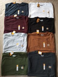 t-shirt in stile reworked Carhartt 10 pezzi