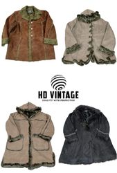 HD608 Ladies Y2K Afghan Coats - 10 pcs