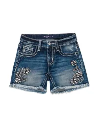 Miss me rock revival true religion mini shorts