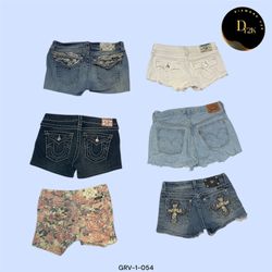 y2k Miss Me ,True Religion & Levi’s Mini Short (GR..