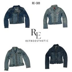 Y2K Unique Denim Jackets (RE-389)