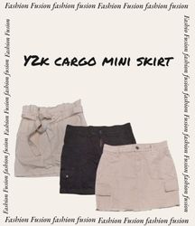 Y2k cargo mini skirts (FF-447)