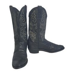 MV176# Vintage cowboy Boots