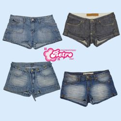 Shorts en denim sexy Y2K (29 janv.)