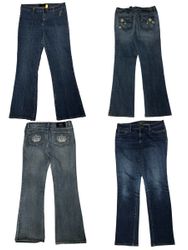 Branded skinny, Cargo and flared jeans S-853