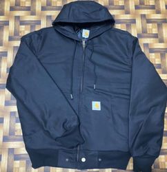 Carhartt rework style blue hoodie Jacket