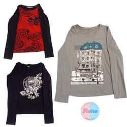 Y2K Funky T Shirts for Girls: 10 Pcs (B7)