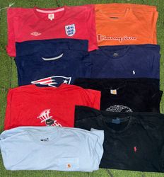 Mix branded t shirts