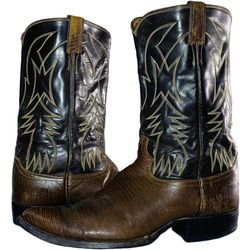 MV185# Famous Brand Vintage Cowboy Boots