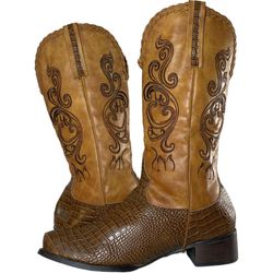 MV186# Vintage Cowboy Boots