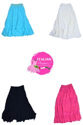 Y2K Cotton Skirts Pretty Colors Mix