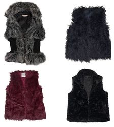 Y2K Fur Vests