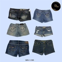 Retro Y2K Denim Mini Skirt - wet seal & more (GRV-..