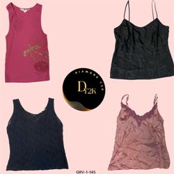 Juicy Couture & More: Y2K Cami Blouse Collection (..