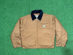 Rework style carhartt brown detroit jackets