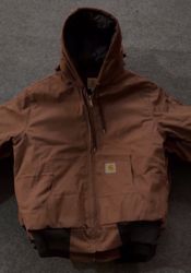 Carhartt rework style hoodie jacket